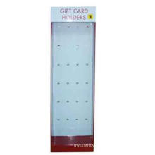 Mejor venta de papel corrugado Sidekick Display Rack para titulares de tarjetas de regalo